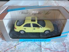FORD Mondeo jaune MINICHAMPS 1/43 en boite