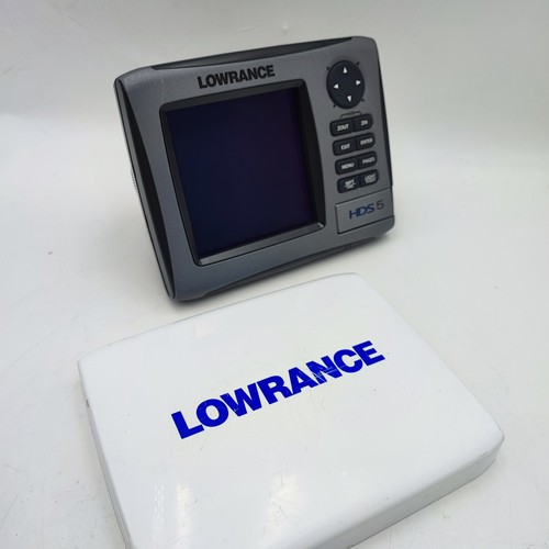 Lowrance hds chartplotter - lowrance,