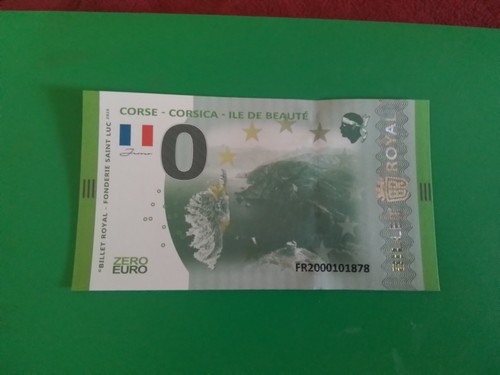 Billet euro 2025 - 0, royal