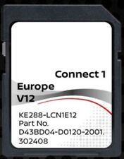 Carte SD Navigation GPS Europe 2022 V12 - compatible avec Nissan Connect 1
