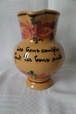 Pichet parlant terre cuite