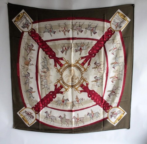 Hermes foulard soie les - foulard,