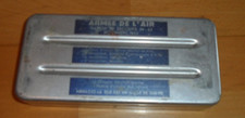 Boite ration de secours Armée de l'Air Novembre 1964 Boite Aluminium