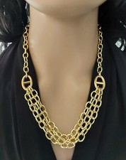 Collier femme plaqué or