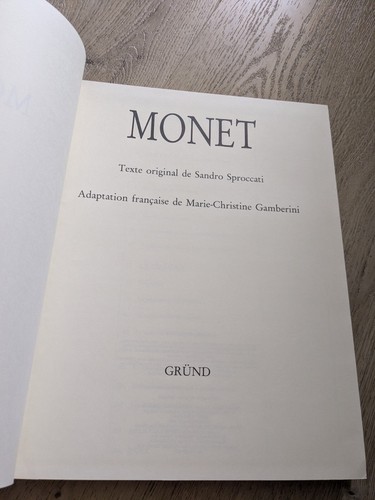 Livre claude monet par - livre,