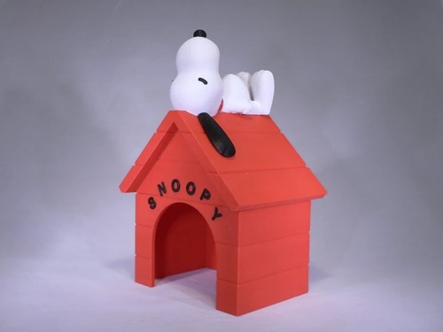 Snoopy sur niche - snoopy,