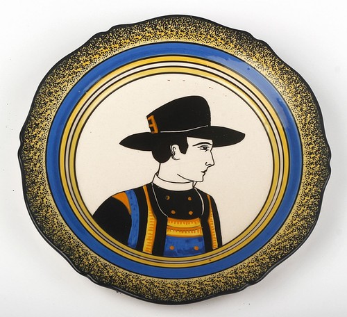 Assiette faience henriot - faience,