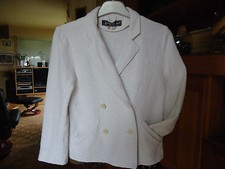 GREGORY PAT. VESTE BLANCHE. TAILLE:38.