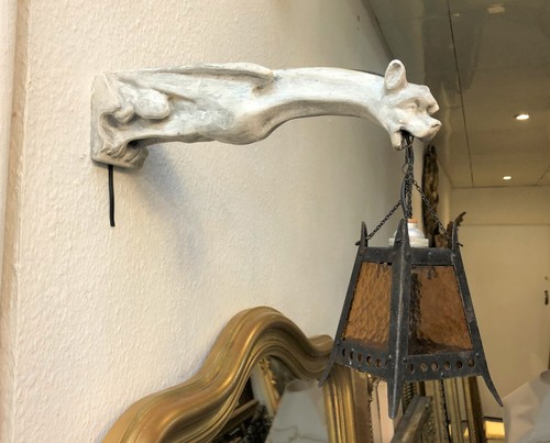 Ancienne applique gothique - , en
