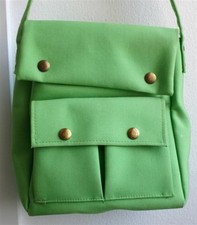 VTG 60's Mod green canvas