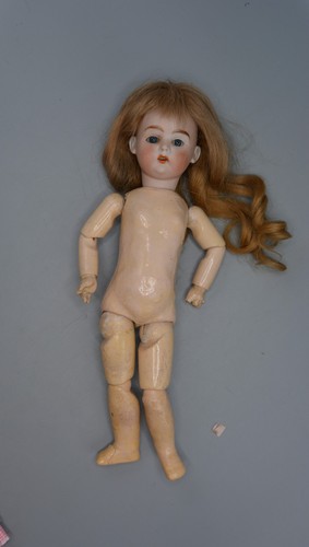 Poupée ancienne tête lehmann - poupée,