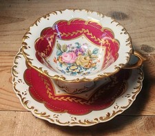 Tasse Et Sous Tasse Porcelaine