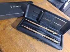 PARKER parure :Stylo bille et porte mine 