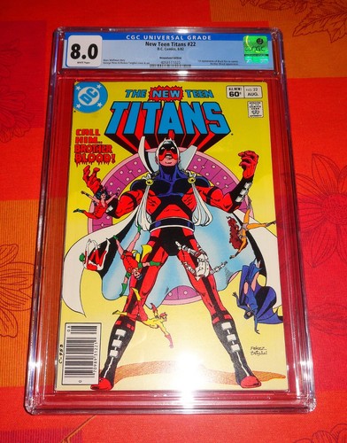 Comics cgc août 1982 - 8.0,