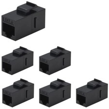 6 Pièces Cat6 RJ45 Coupler
