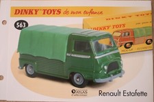 DINKY TOYS DE MON ENFANCE ATLAS  FASCICULE SEUL  RENAULT ESTAFETTE