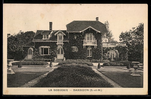 Cpa barbizon m la - barbizon, /s.-et-m.,