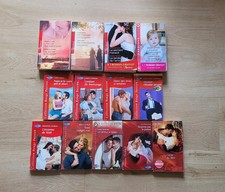 Lot de 13 livres Harlequin (19 romans) séries Passions, Rouge Passion, Audace