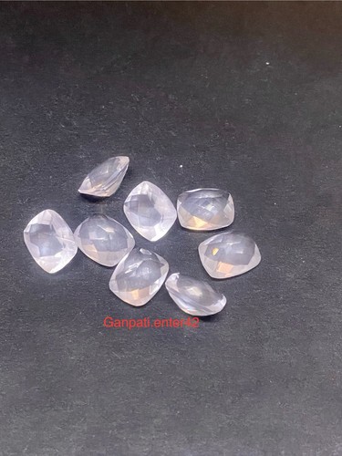 Naturel rose quartz coussin - rose,