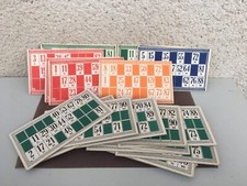 28 anciens cartons de loto / Jeu / Loto / Collection