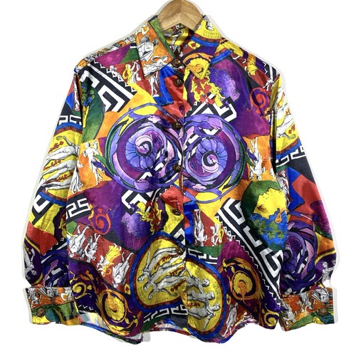 Chemise satinée graphique - satinée,