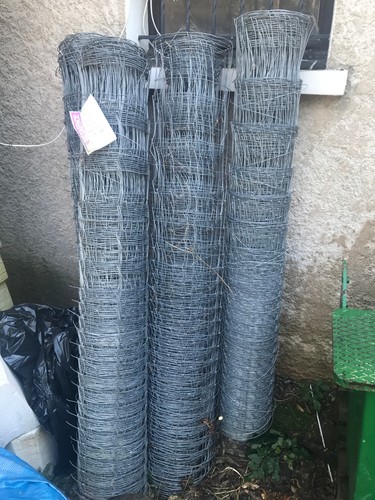 Lot rouleaux de - rouleaux, grillage