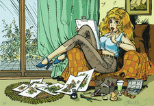 Ex-Libris Walthéry - Natacha