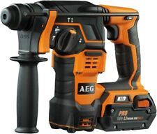 AEG BBH18BL2-0 Perforateur SDS-Plus 18V Sans Balai 2,5 J Puissant Solo Corps