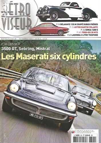 Retroviseur 321 maserati 6 - n°321,