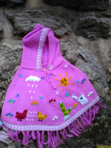 Poncho enfant bebe ethnique - bebe,