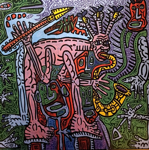 Robert combas art cover lionel - robert,