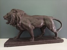 Statue Plâtre Animalier. D' après BARRY.