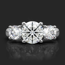 Bague de fiançailles diamant