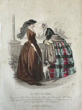 Lot de 10 RARE gravures