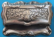 Boite à timbres. Métal