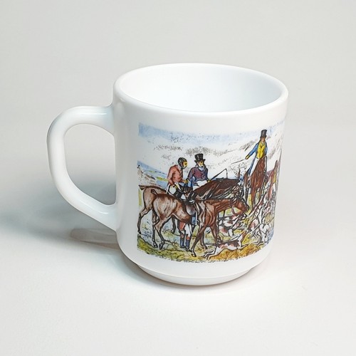 Ancien mug chasse courre - chasse, à