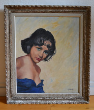 Ancien tableau peinture HST