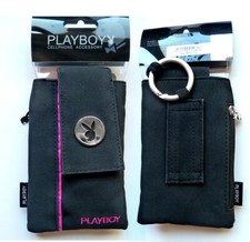 Housse Playboy cuir noir