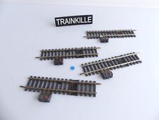 (1) 4850 / JOUEF MAILLECHORT 4 RAILS DROITS INTERRUPTEURS A 1 COUPURE