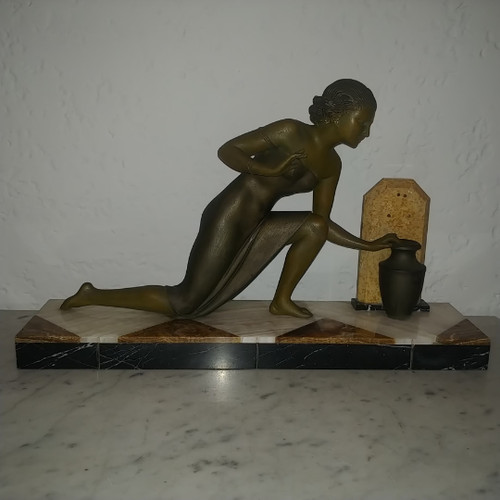French art deco - deco, figural