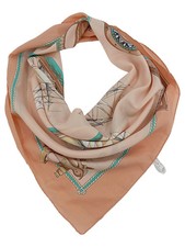 GIM RENOIR Foulard Femme Beige