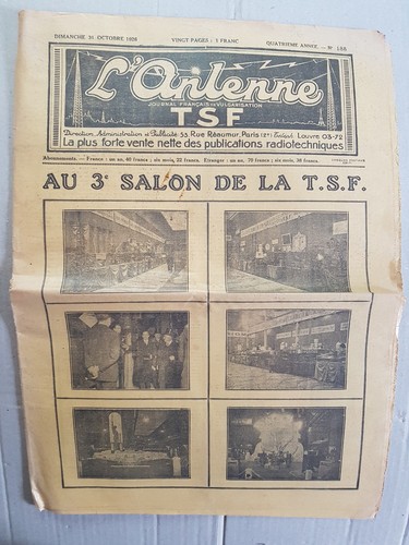 Rare antenne tsf - rare, l'antenne