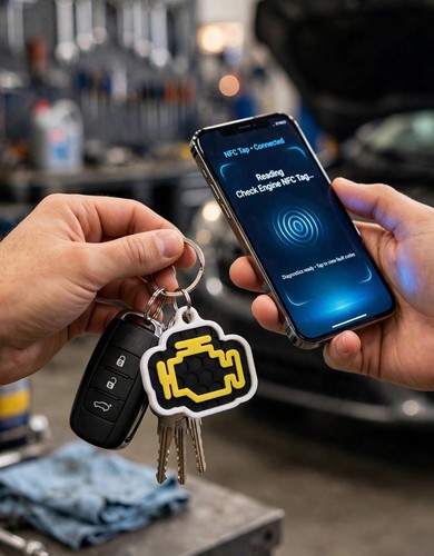 Check engine nfc - nfc, tag