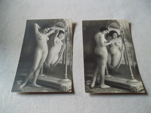 Photos anciennes feminin - nu,