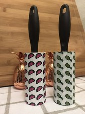 Lint Rollers 2 Pack, 40 sheets each Pineapples & Watermelons