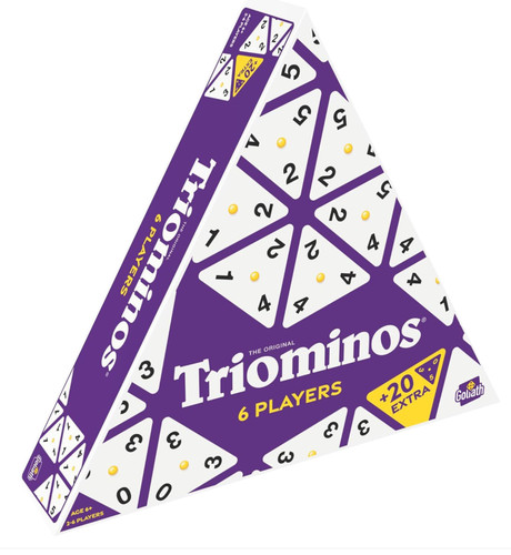 Jeu société triominos - jeu, de