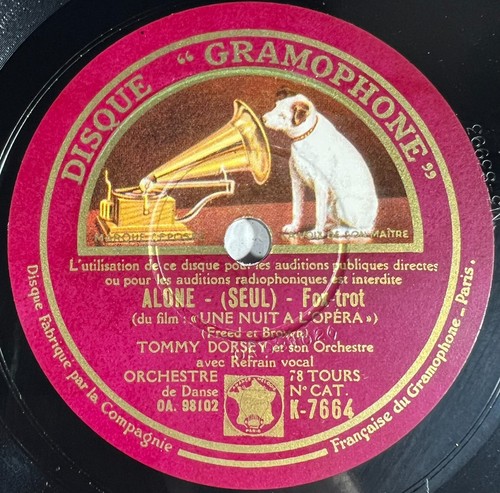 Tommy dorsey alone - dorsey,