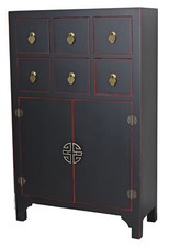 Armoire Asiatique Noire