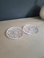Paire de dessous de bouteilles
