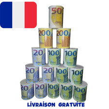 Tirelire pour Enfants Billets Euro, Boîte Tirelire Argent Papier 10.02 x 12.03CM